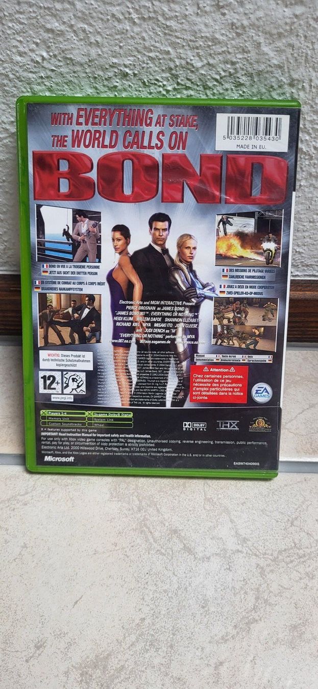 Microsoft Giochi: Xbox - 007 Everything or Nothing – Usato da Münsingen venduto da Heroism2010 1