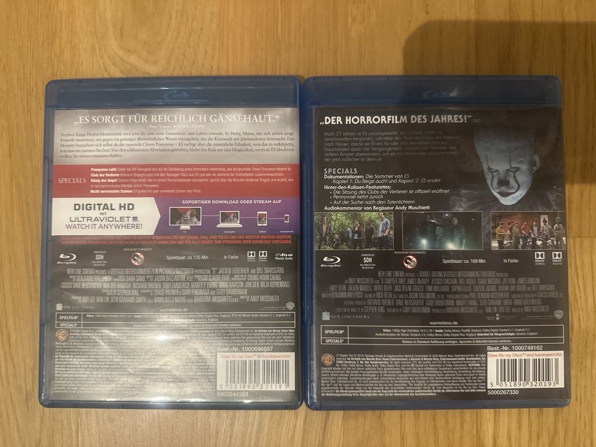 Tutti i DVDs: ES und ES Kapitel 2 Blu-ray Filme neuwertig – Nuovo (secondo la descrizione) da Hochdorf venduto da Blitzman83 1