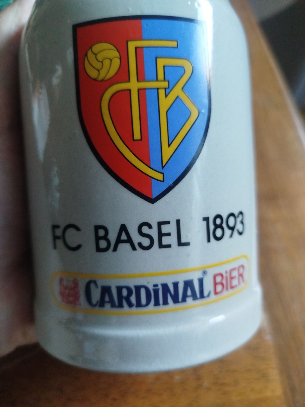 Cardinal Bicchieri: Chope FC Basel 1893 Cardinal Bière  – Usato da Genève venduto da Octo-puces 4