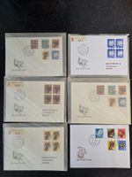 Pro Juventute 1965 Briefumschläge mit Briefmarken Konvolut