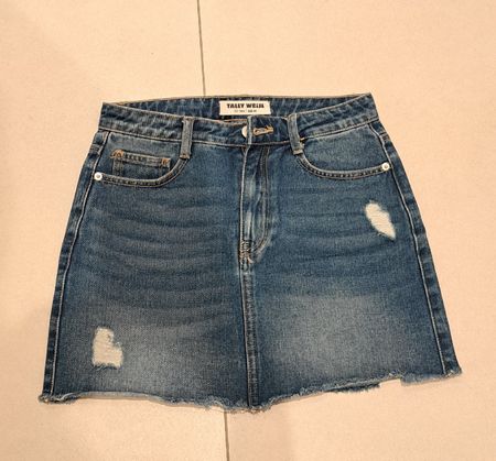 Tally Weijl Jeansrock Gr. 34, Denim
