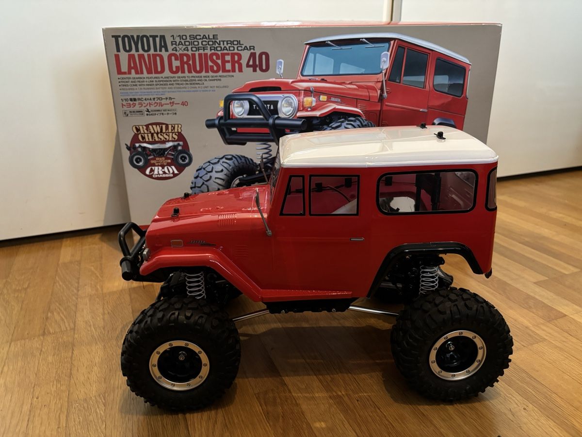 Tamiya Modellismo RC: Tamiya Crawler Land Cruiser 40 / CR-01 Chassis – Nuovo (secondo la descrizione) da Bad Zurzach venduto da Zahnd2 2