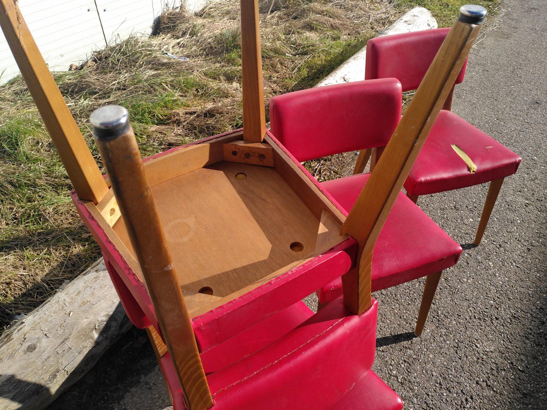 Stühle: 4 chaises vintages – Gebraucht aus Vuiteboeuf von broticaire 3