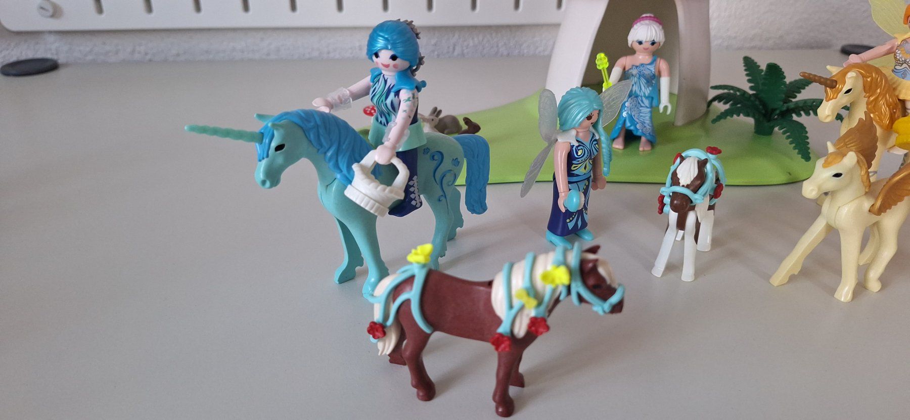 Playmobil Giocattoli: Feenwelt mit Einhörnern, Pegasus & Pilzhaus – Usato da Mellingen venduto da Edson58 4
