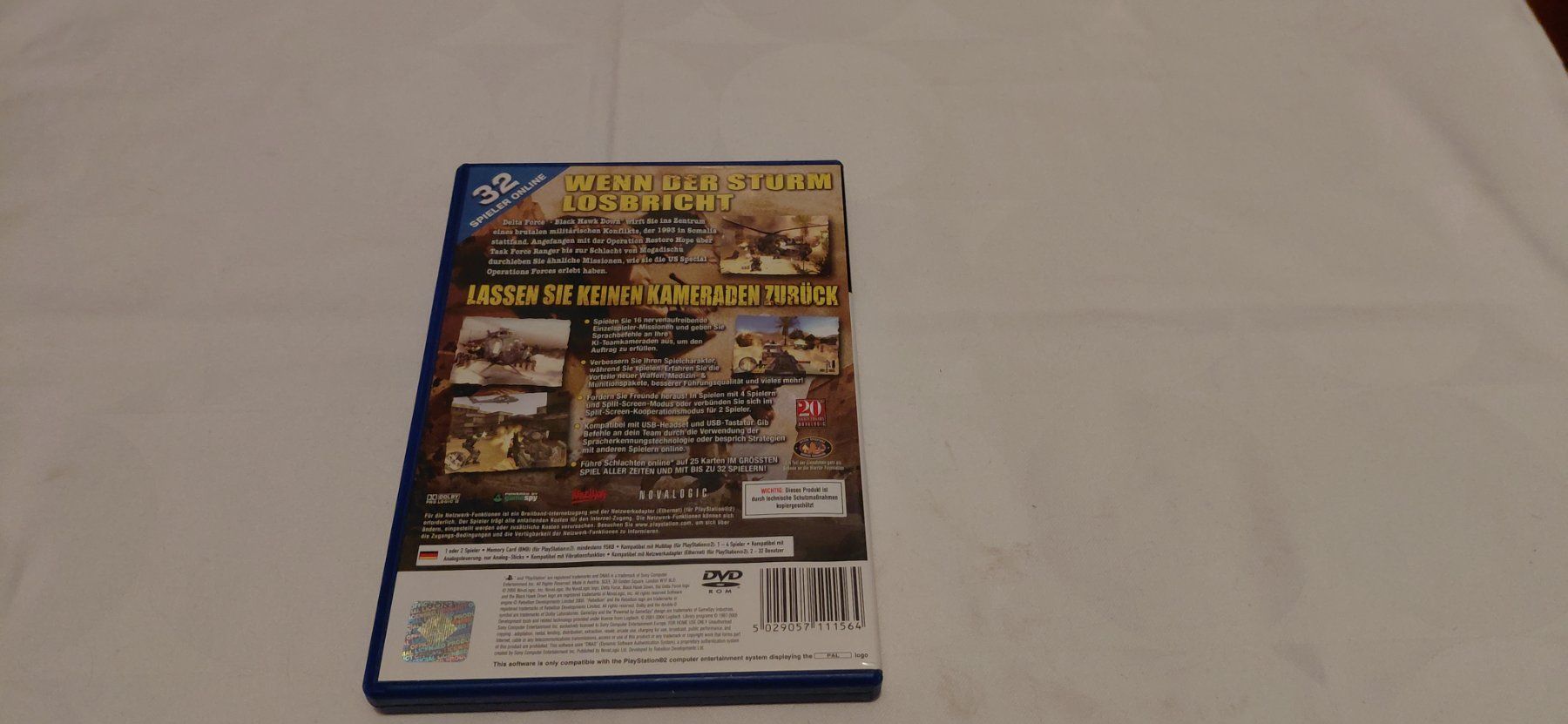 Spiele: Delta Force Black Hawk Down PS2 – Gebraucht aus Gretzenbach von Uli1980 2