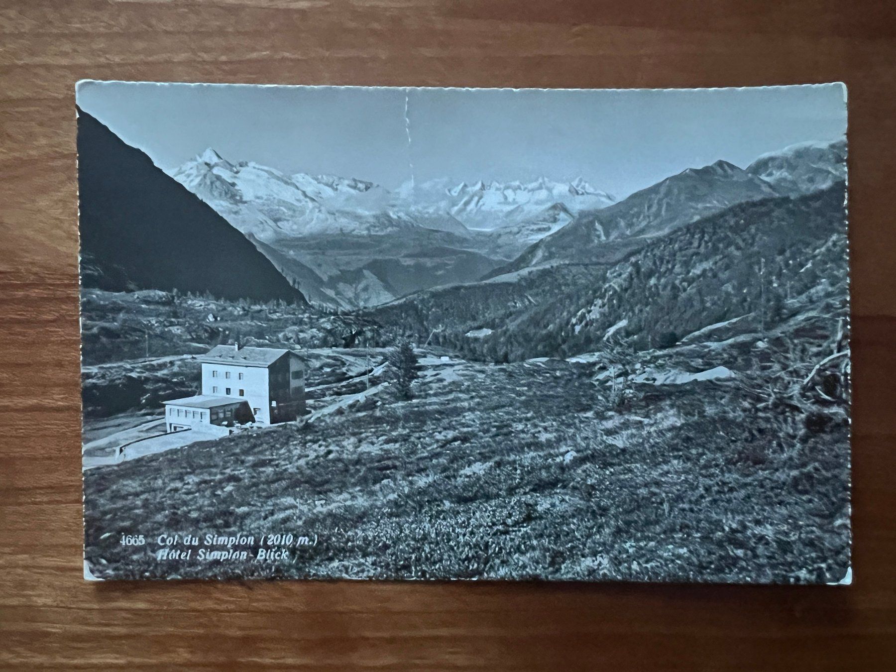Cartoline postali: AK  1966 Hotel Simplon-Pass     (G2726) – Usato da Hinwil venduto da Sidi4