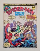SPIDER-MAN / THOR / IRON MAN * UK PAPER COMIC * MARVEL 1974
