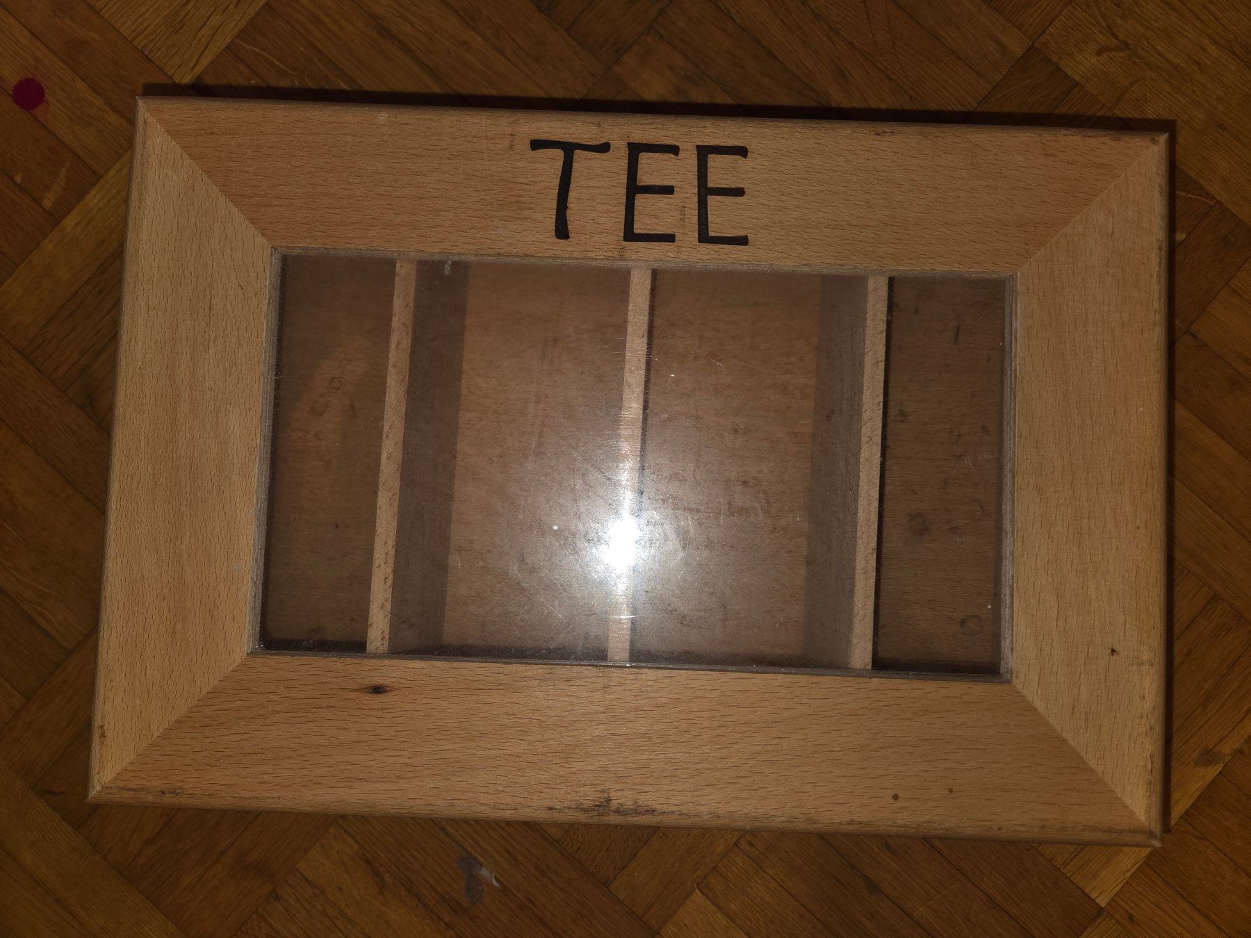 Behälter & Ähnliches: Teebeutelbehälter aus Holz – Gebraucht aus Basel von grandfamily