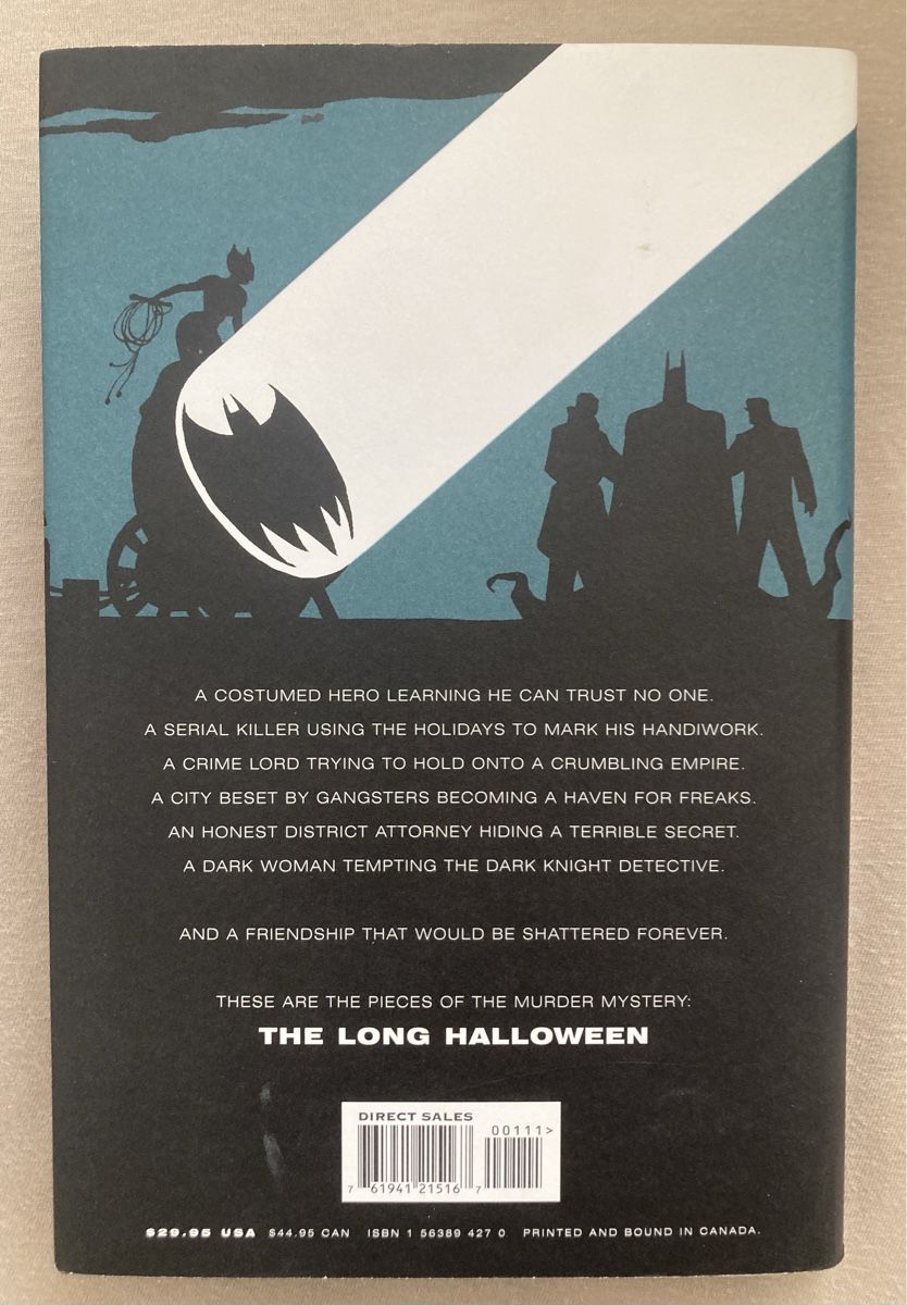 Fumetti: Batman The Long Halloween HC – Usato da Adliswil venduto da RetroMedia 1