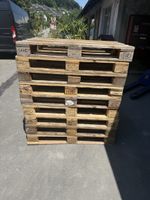 Holzpaletten EUR EPAL CHF 10 Stk. gebraucht