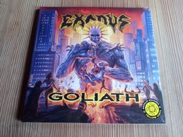 Exodus-Goliath 2 x 12'' Yellow Vinyl LP Limited 500 Thrash