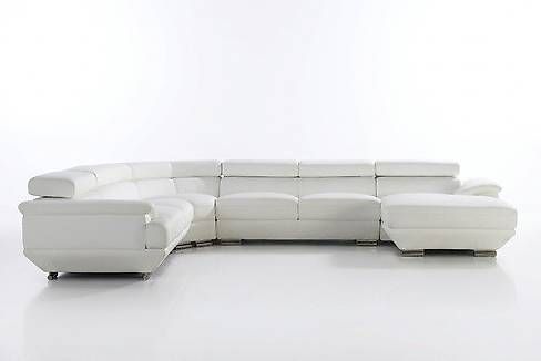 Divani: Design Ecksofa Leder Couch U-Form Sitz Wohnlandschaft – Usato da Zug venduto da jvmoebel-schweiz 2
