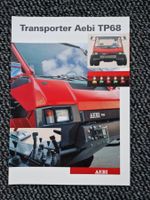 Original Prospekt Aebi Transporter TP68