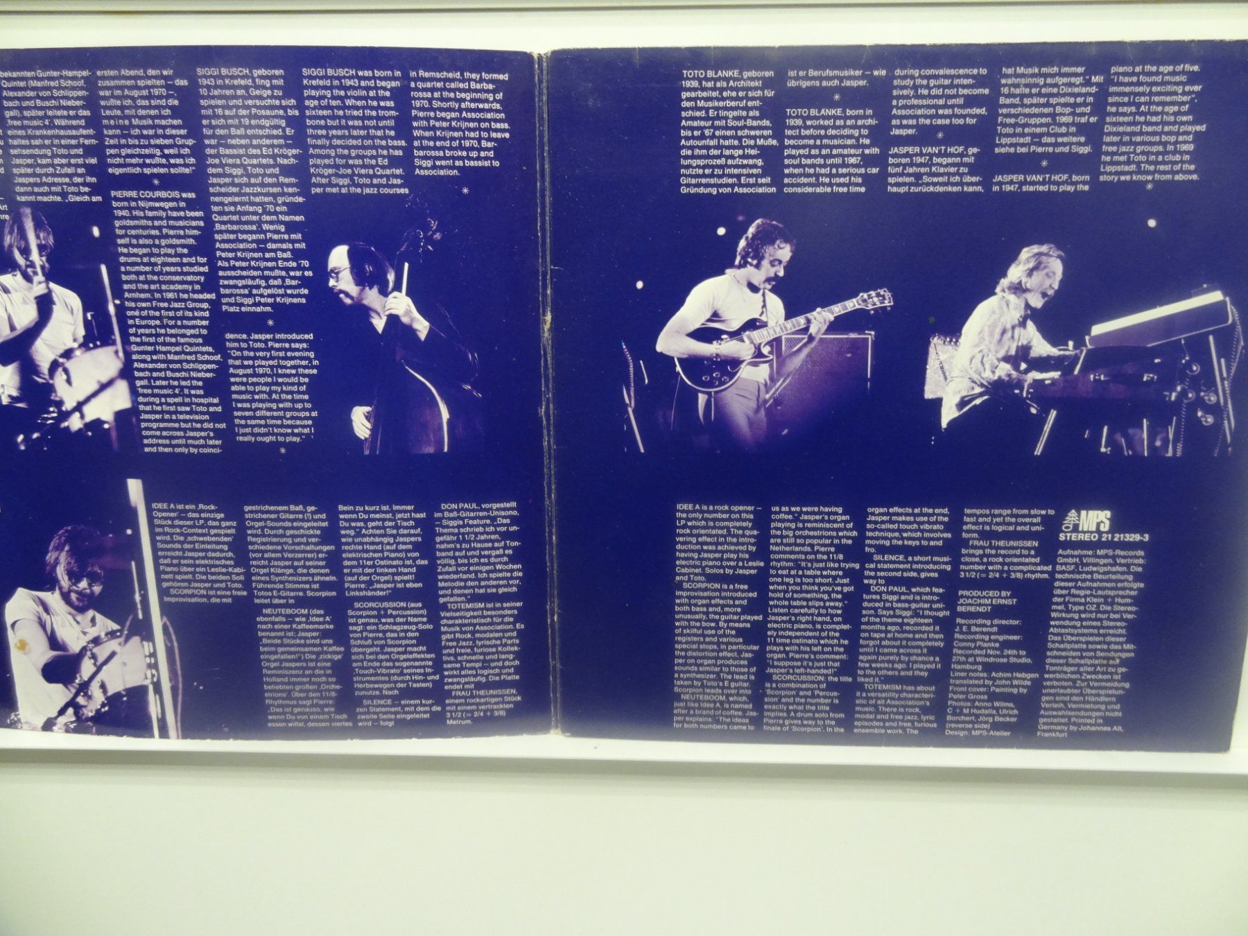 Dischi in vinile: Association P.C. – Sun Rotation Association P.C. - MPS-Label – Usato da luzern venduto da musicandart 2