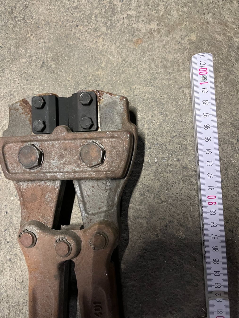 Tutti gli attrezzi: Eisenschere, Metallschere,  ca. 1000 mm – Usato da Oberschrot venduto da baldachin01 1