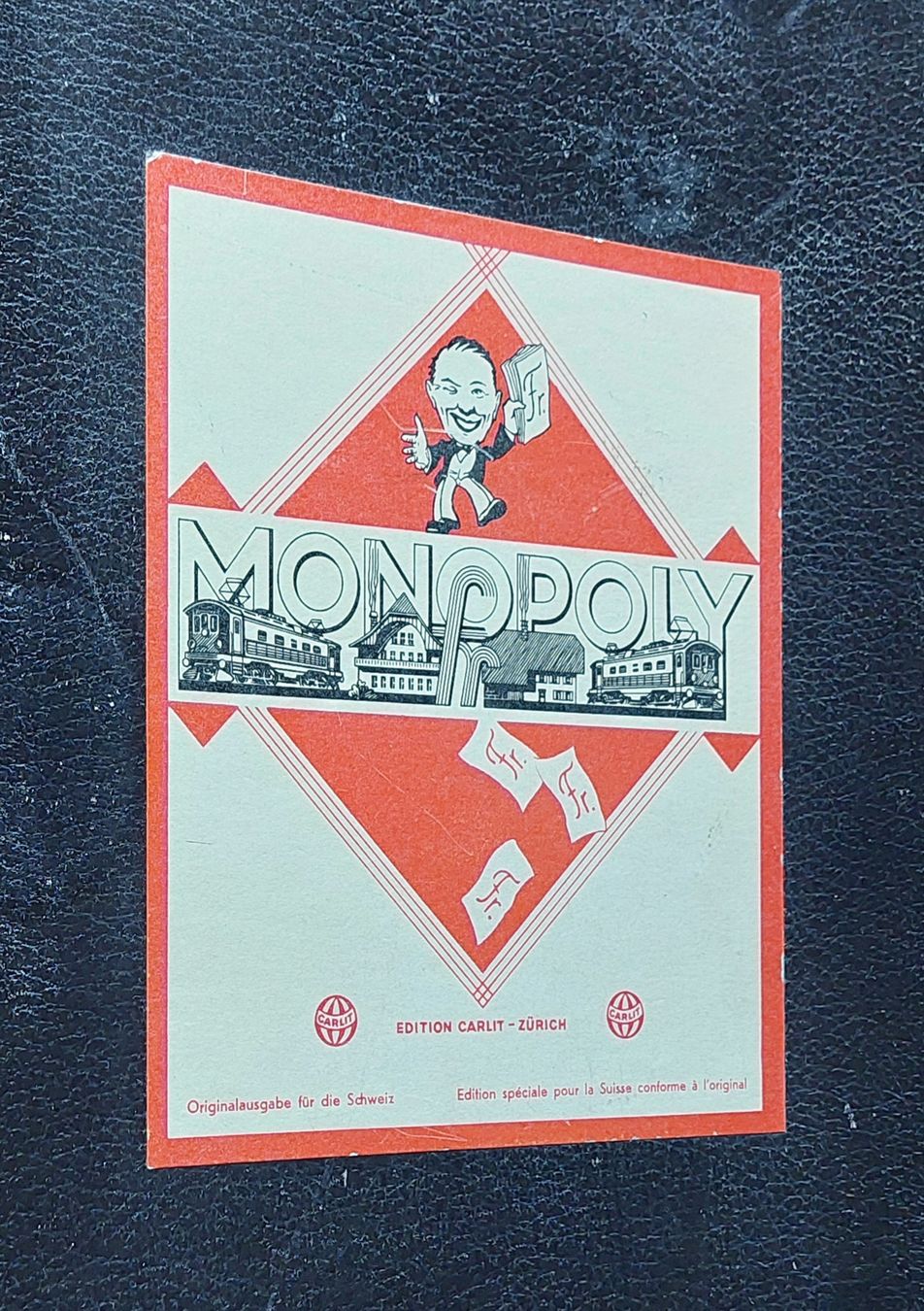 Carlit Jeux: antikes Monopoly, Carlit, black edition – D'occasion à Uster par eneri58