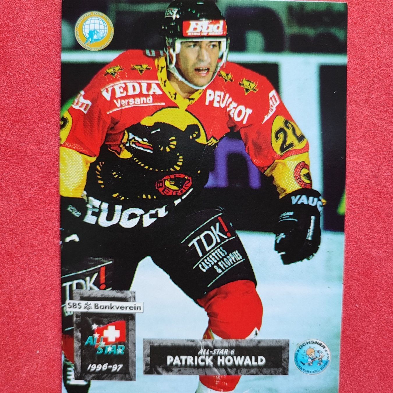 Sammelbilder & Trading cards: Patrick Howald - ALL STAR CARD - SC BERN - 1996/97 – Gebraucht aus Dübendorf von kb86_MOVIE