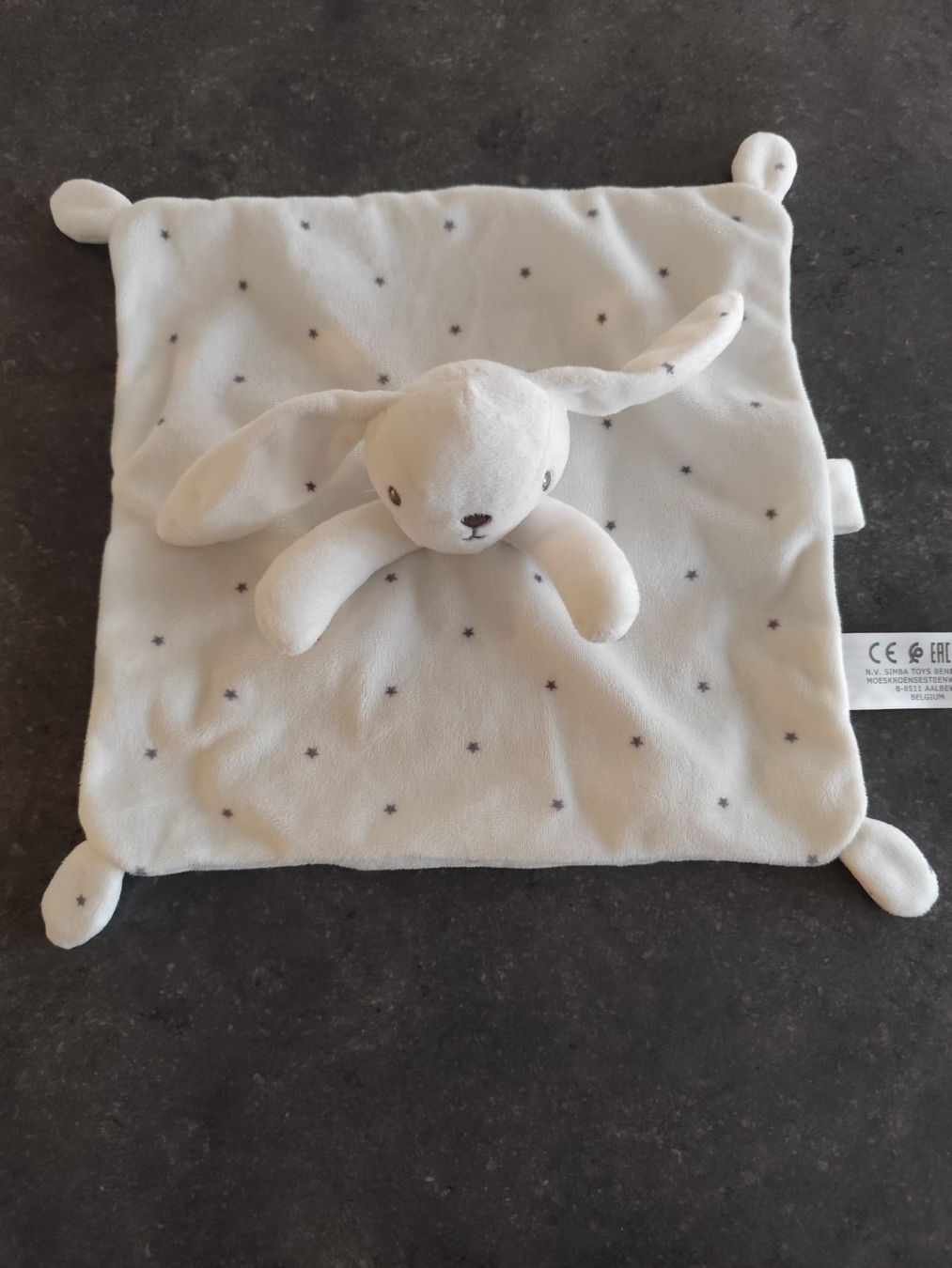 Giocattoli: Doudou plat lapin bébé étoiles NEUF – Nuovo (secondo la descrizione) da Prilly venduto da Ledanaki