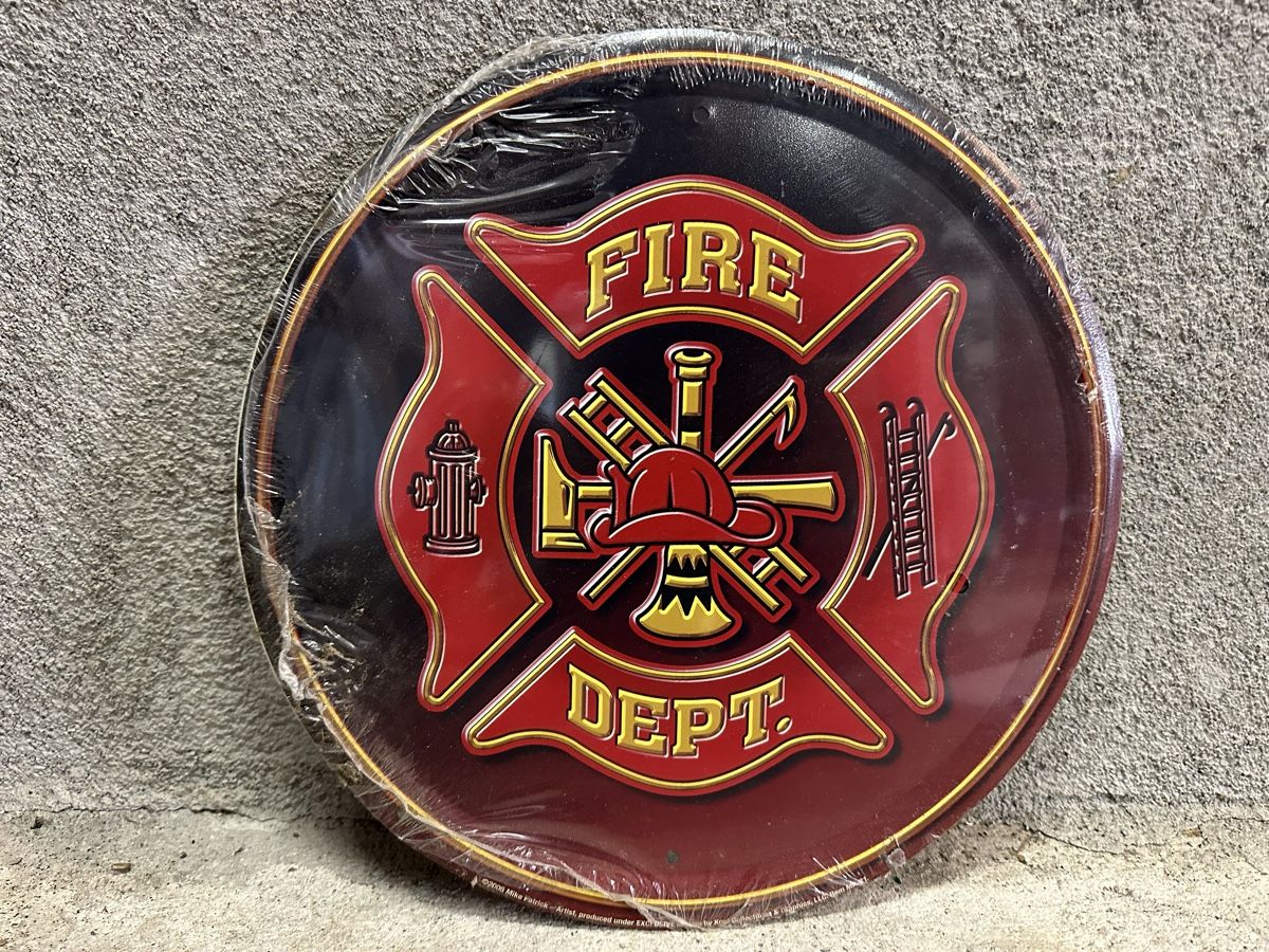 Schilder: Fire dept feuerwehr – Gebraucht aus Reinach AG von rares75