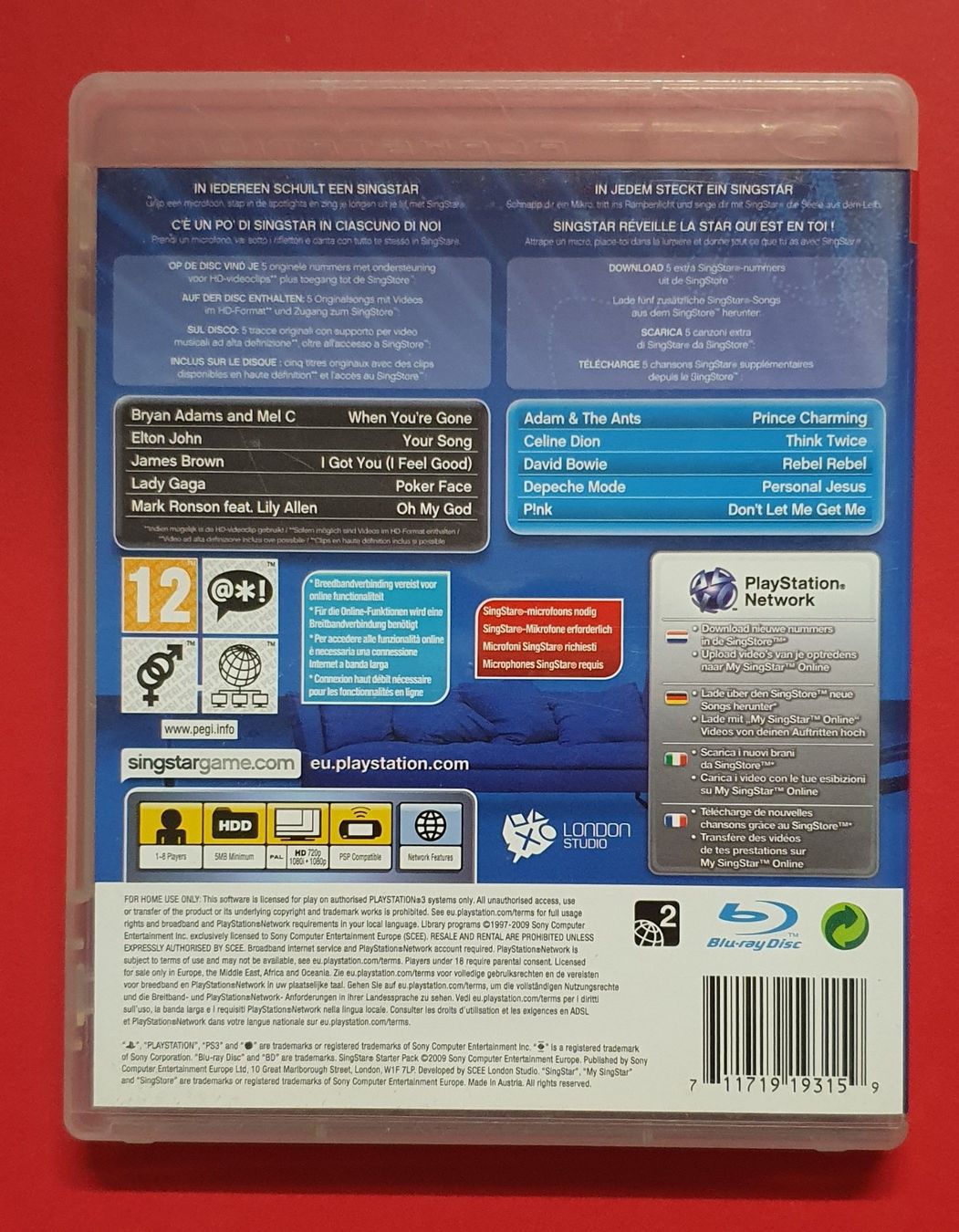 Sony Spiele: Sony PlayStation 3 Game (PS3) Singstar - Starter Pack – Gebraucht aus Illnau von BoFrost 2