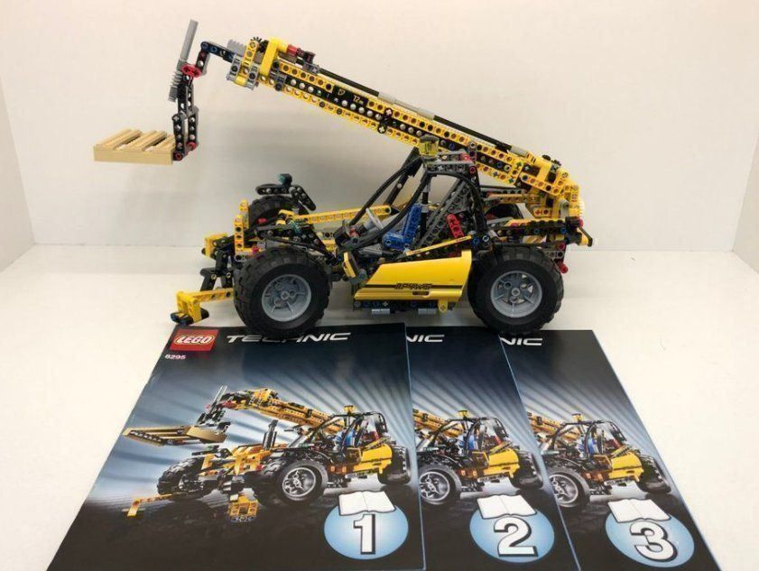 Lego Kit di costruzioni: Lego 8295 Teleskop-Lader mit Motor – Usato da Vinelz venduto da zulua 3