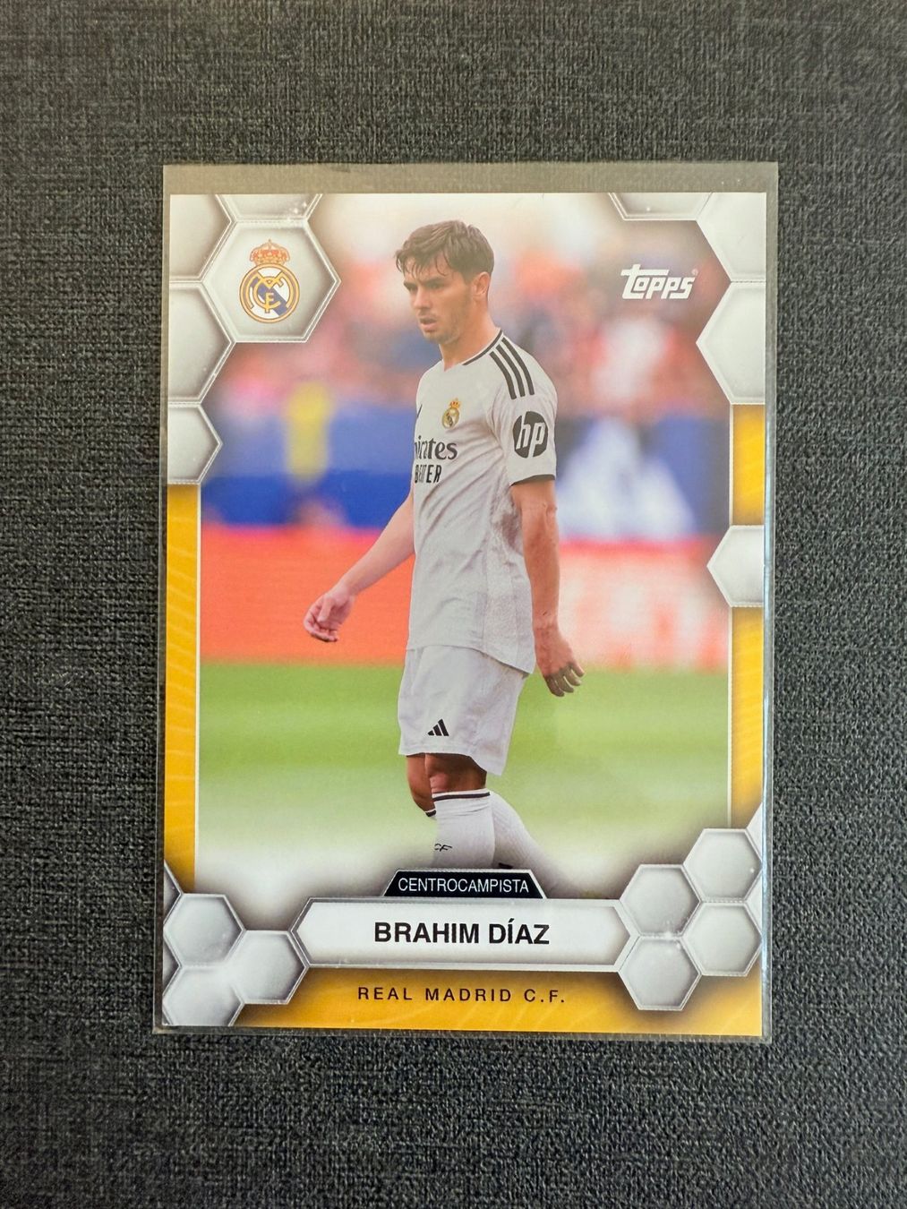 Topps Carte collezionabili: Toppa Brahim Diaz Real Madrid – Nuovo (secondo la descrizione) da Burgdorf venduto da Sports_Cards_3400