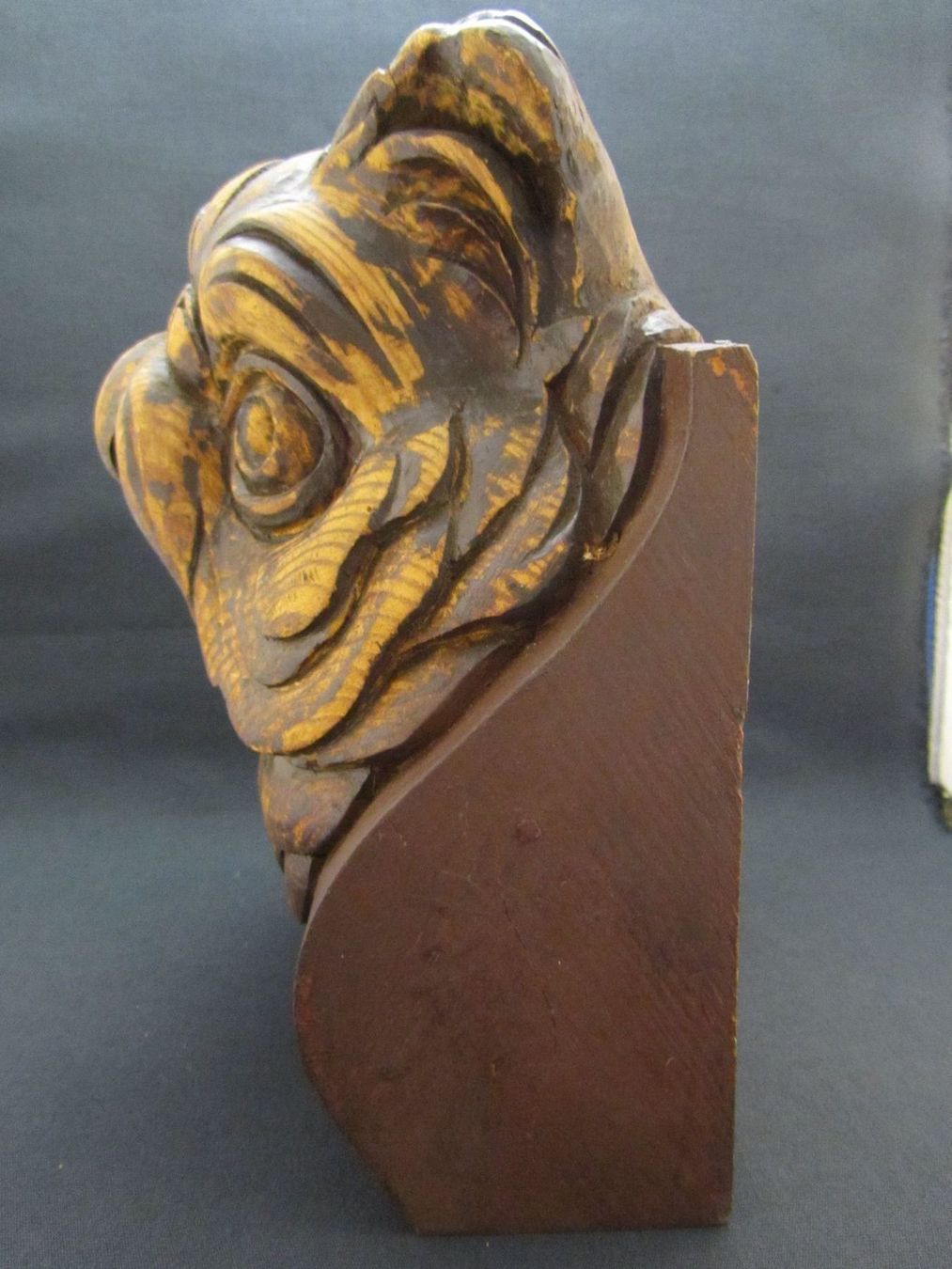 Figuren: Massiver geschnitzter Eulenkopf – Gebraucht aus Basel von spinne02 4