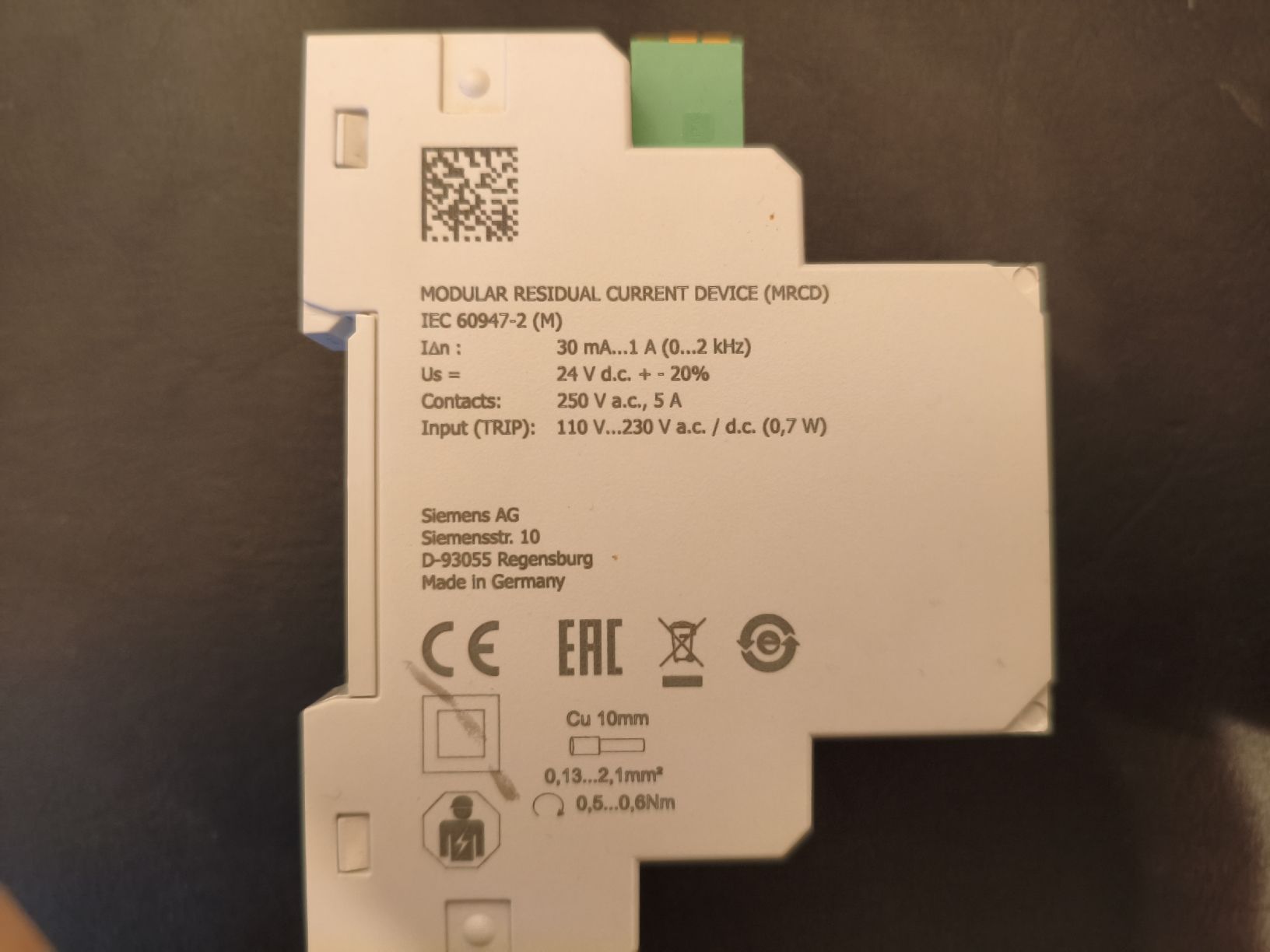 Siemens Componenti elettronici: Siemens MRCD 5SV8111-4KK 5StK. – Usato da Zürich venduto da jam_2lrx 3