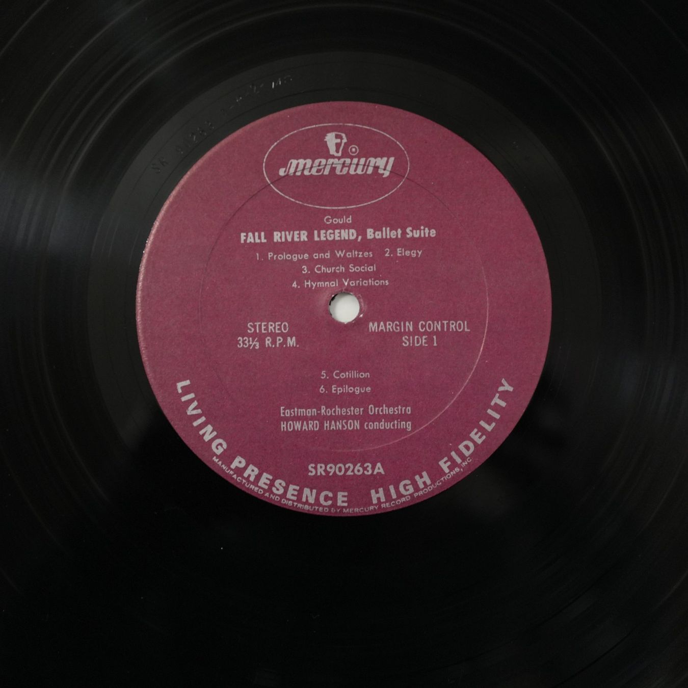 Dischi in vinile: Mercury SR 90263 / Gould / Fall River Legend – Usato da Brunnen venduto da Techfreak1 2