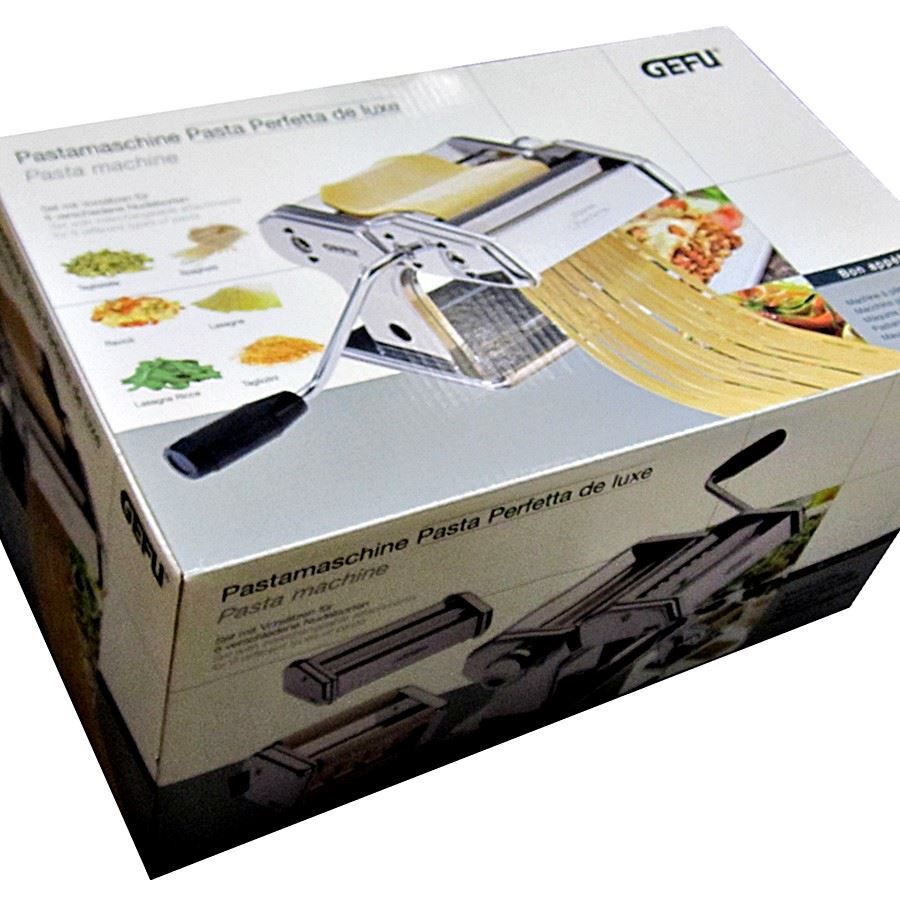 Küchengeräte: Teigwarenmaschine, De Luxe Set von Gefu – Neu und originalverpackt aus Wettingen von kochshop 1
