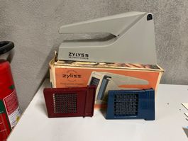 Vintage Zyliss Pommes Schneidegeräte OVP