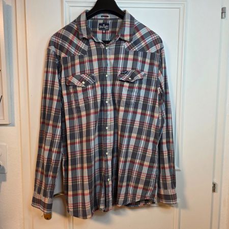 Wrangler Western Vintage Hemd 3XL Baumwolle