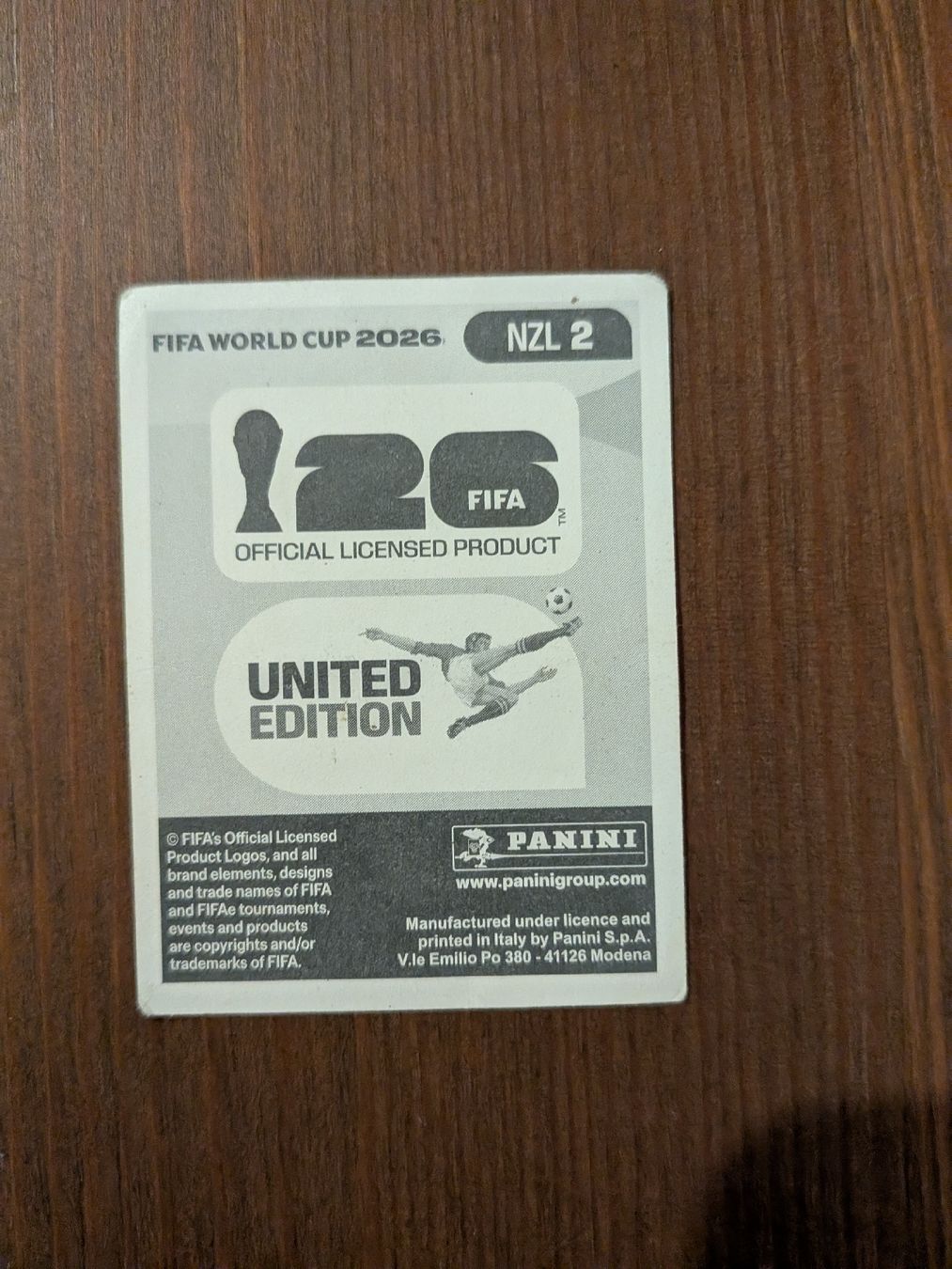 Panini Carte collezionabili: Panini Bild NZL 2 – Usato da Eschenbach SG venduto da SanFranciscoCalifornia 1