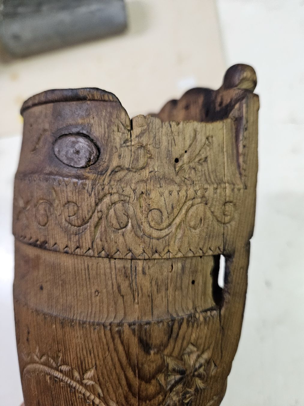 Cloches & sonnailles: glocke wetzsteingefäss  graubünden antik – D'occasion à Schwellbrunn par Omega-alpha 8
