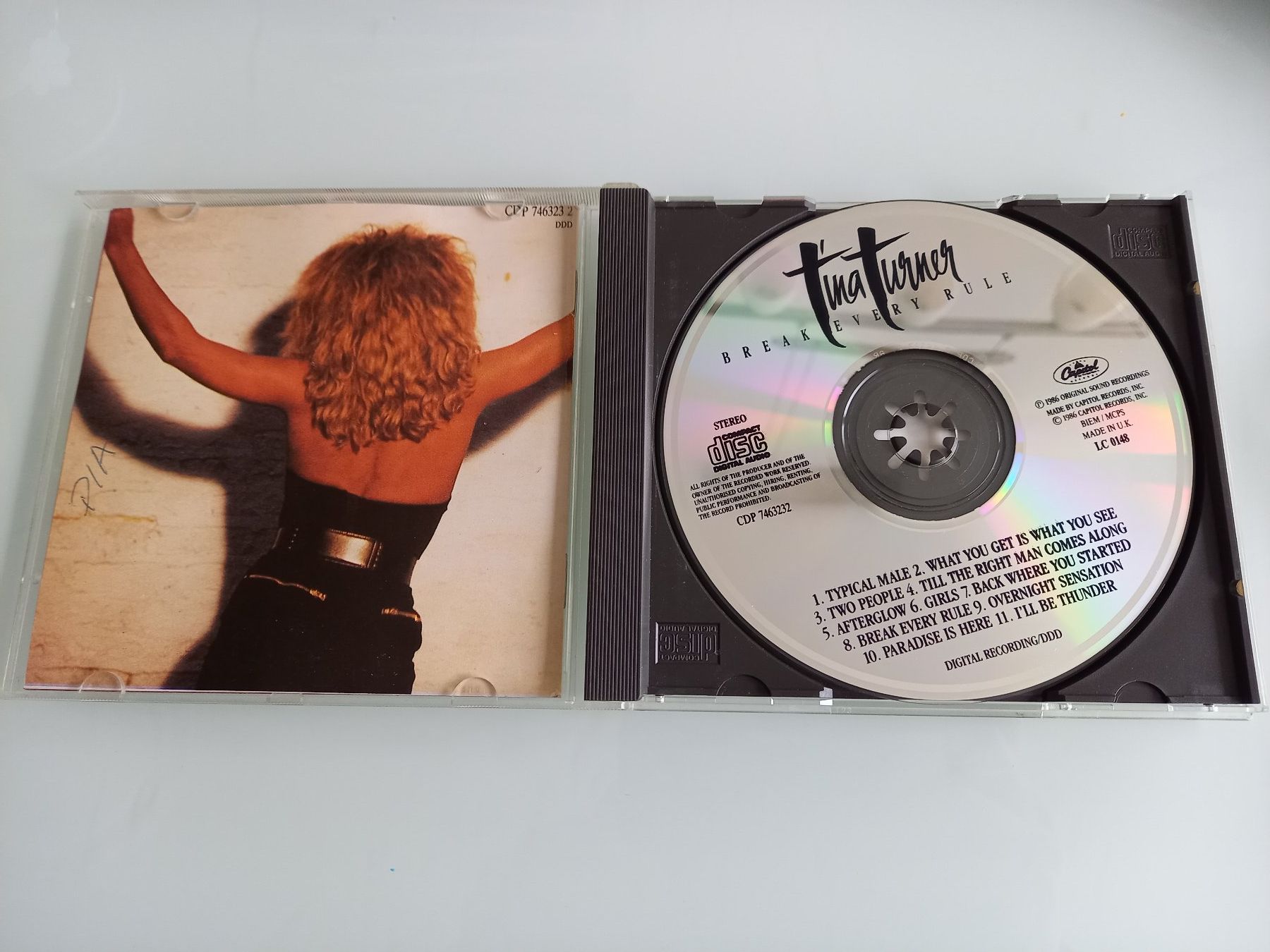 CD: CD Tina Turner - Break Every Rule – Usato da Unterengstringen venduto da saraman 2