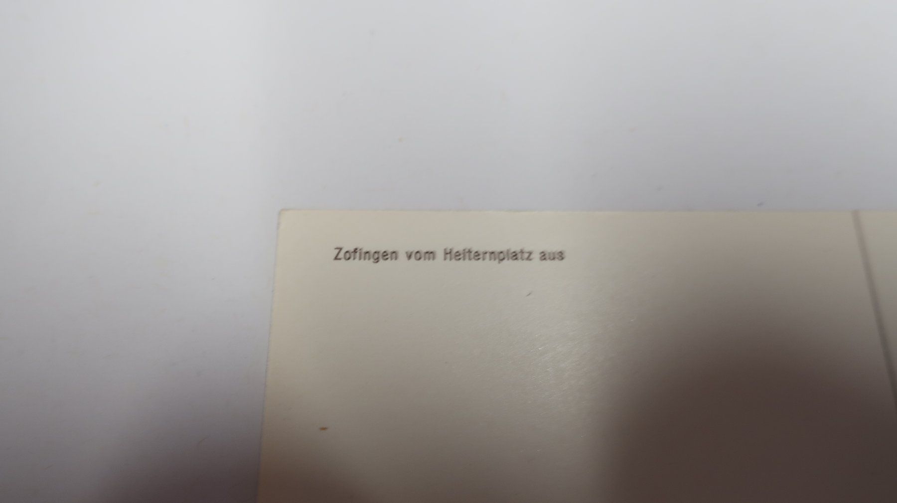 Ansichtskarten: Zofingen vom Heiternplatz – Gebraucht aus Cormoret von Pascalll2001 3