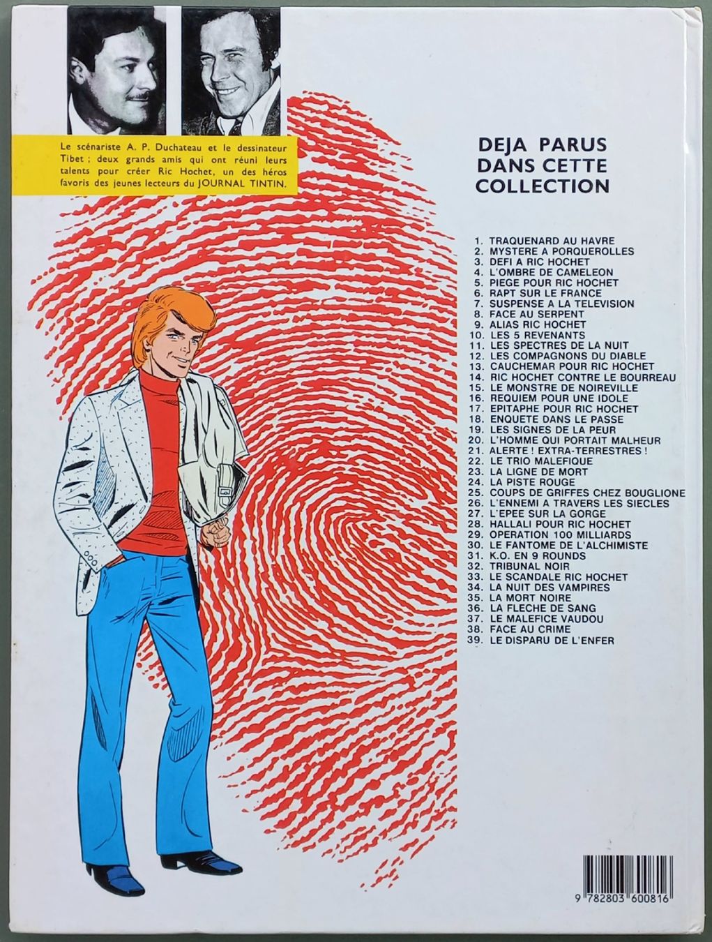 Fumetti: BD Comic - Ric Rochet 10 - Les 5 revenants – Usato da Niederuzwil venduto da lubimaja 4