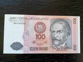 100 Intis Peru Note