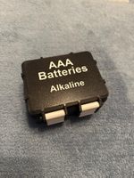 AAA Batteriebox / Organizer  kompakt, sicher
