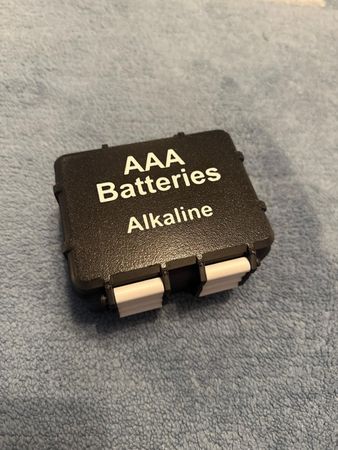 AAA Batteriebox / Organizer  kompakt, sicher