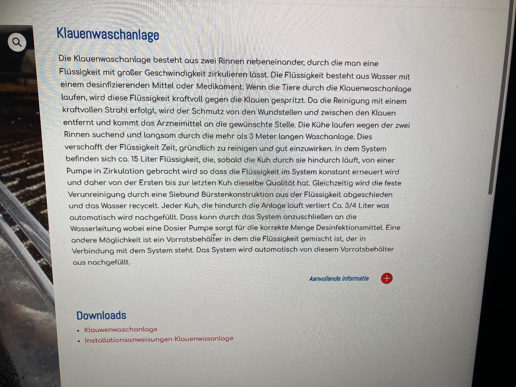 Tutte le macchine: Klauenbad/Waschanlage Vink – Usato da Rüderswil venduto da Christian086 6
