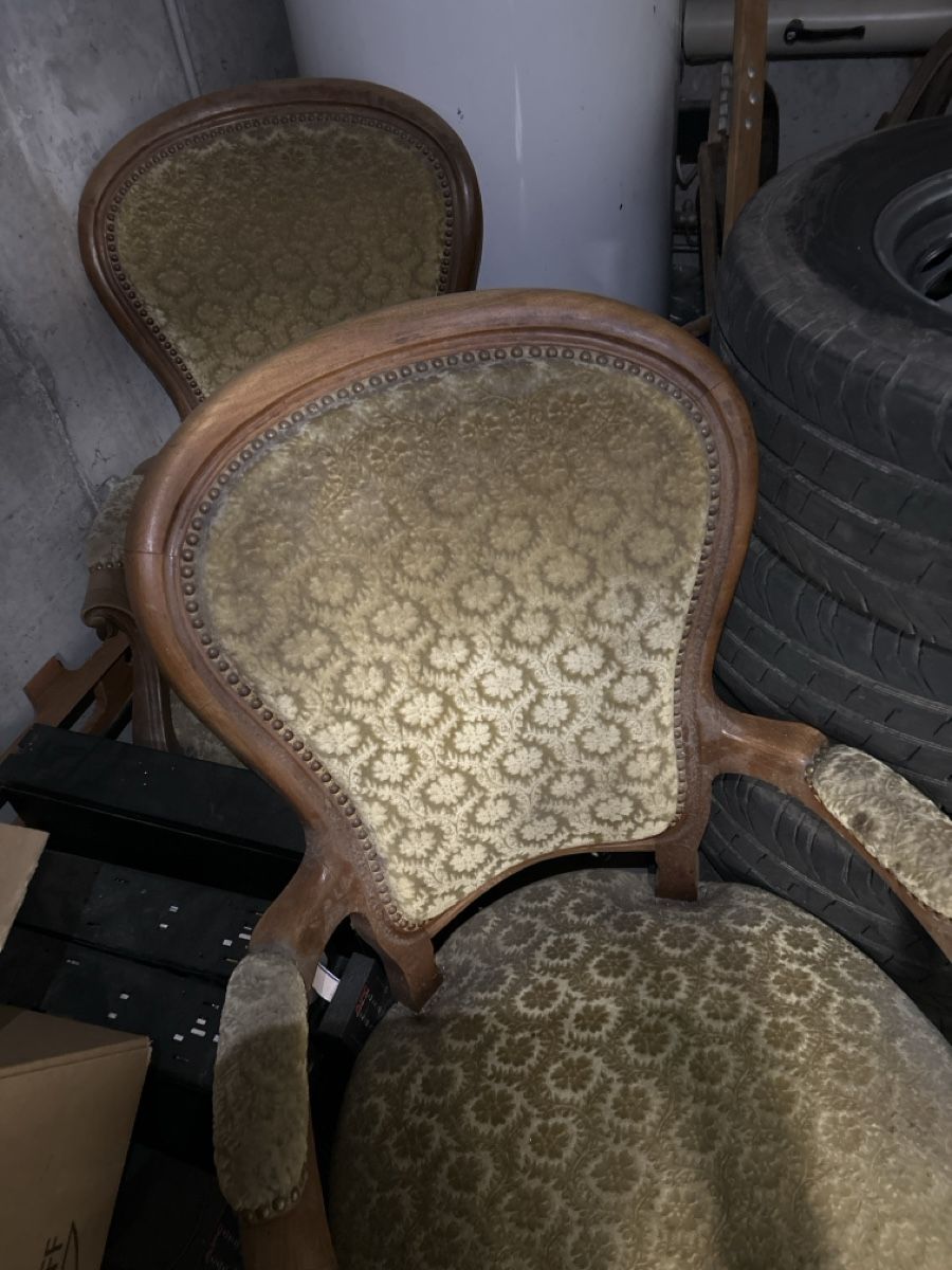 Poltrone: 2 Antike Stühle / Sessel, Vintage Look – Usato da Heimenhausen venduto da bergblick4 2