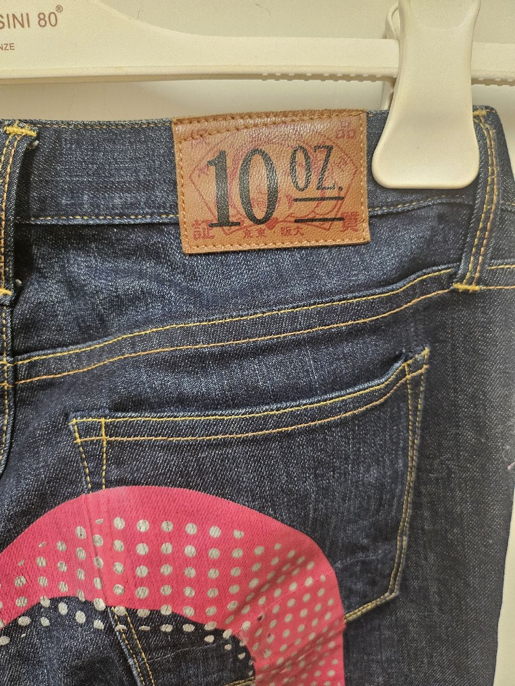Evisu Jeans: Evisu dunkelblauer dünner, verschwenderischer Denim. – Usato da Zürich venduto da eri_8w5v 5