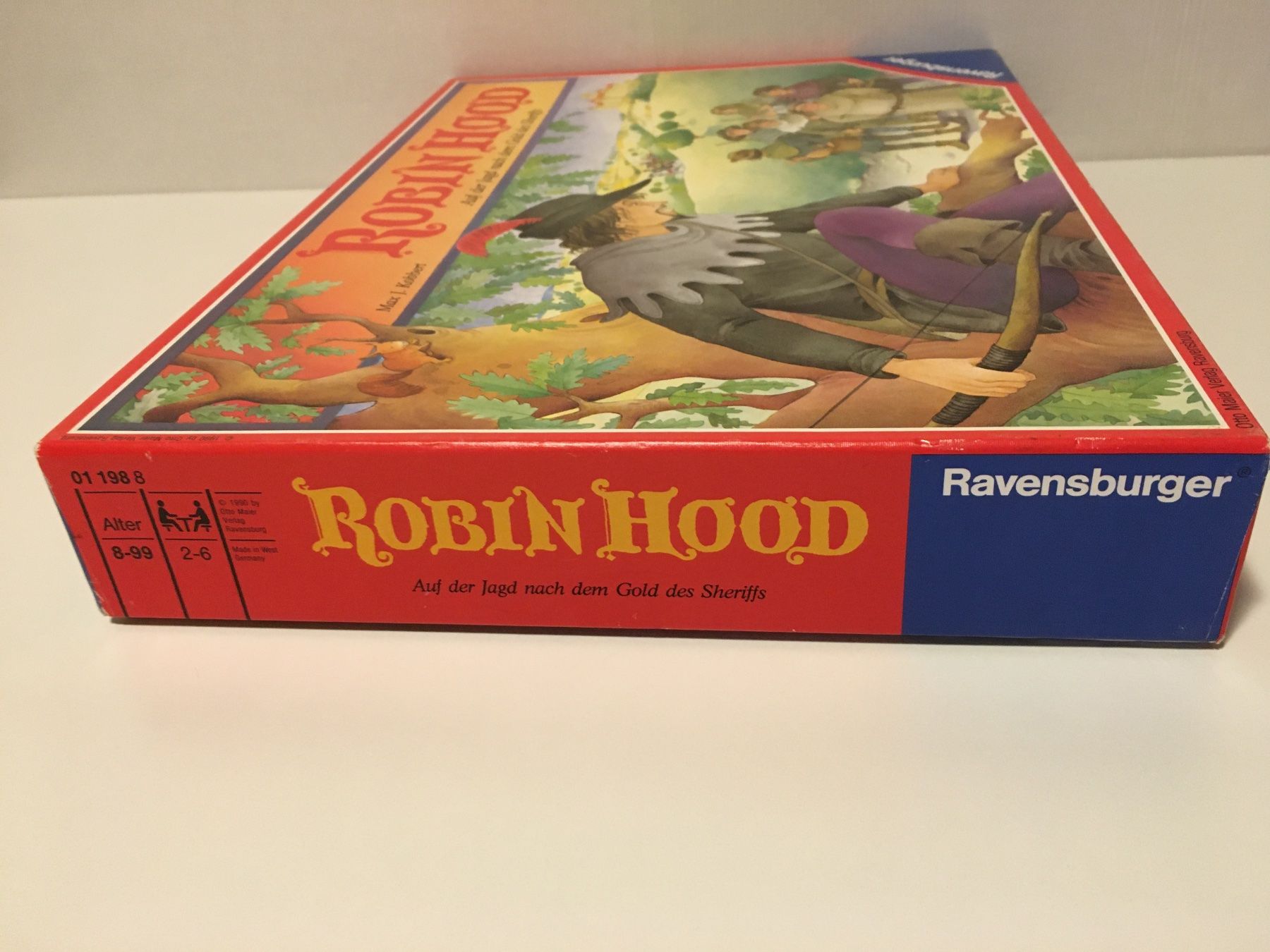 Ravensburger Giochi: ROBIN HOOD - Spiel von Ravensburger - 1990 – Usato da Andwil SG venduto da Rainboli 2