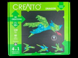 CREATTO Drache - 3D Puzzle & LED Lampe