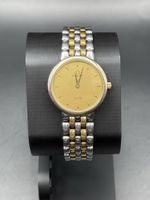 OMEGA De Ville Damenuhr Bicolor 18K Gold / Edelstahl Quartz 