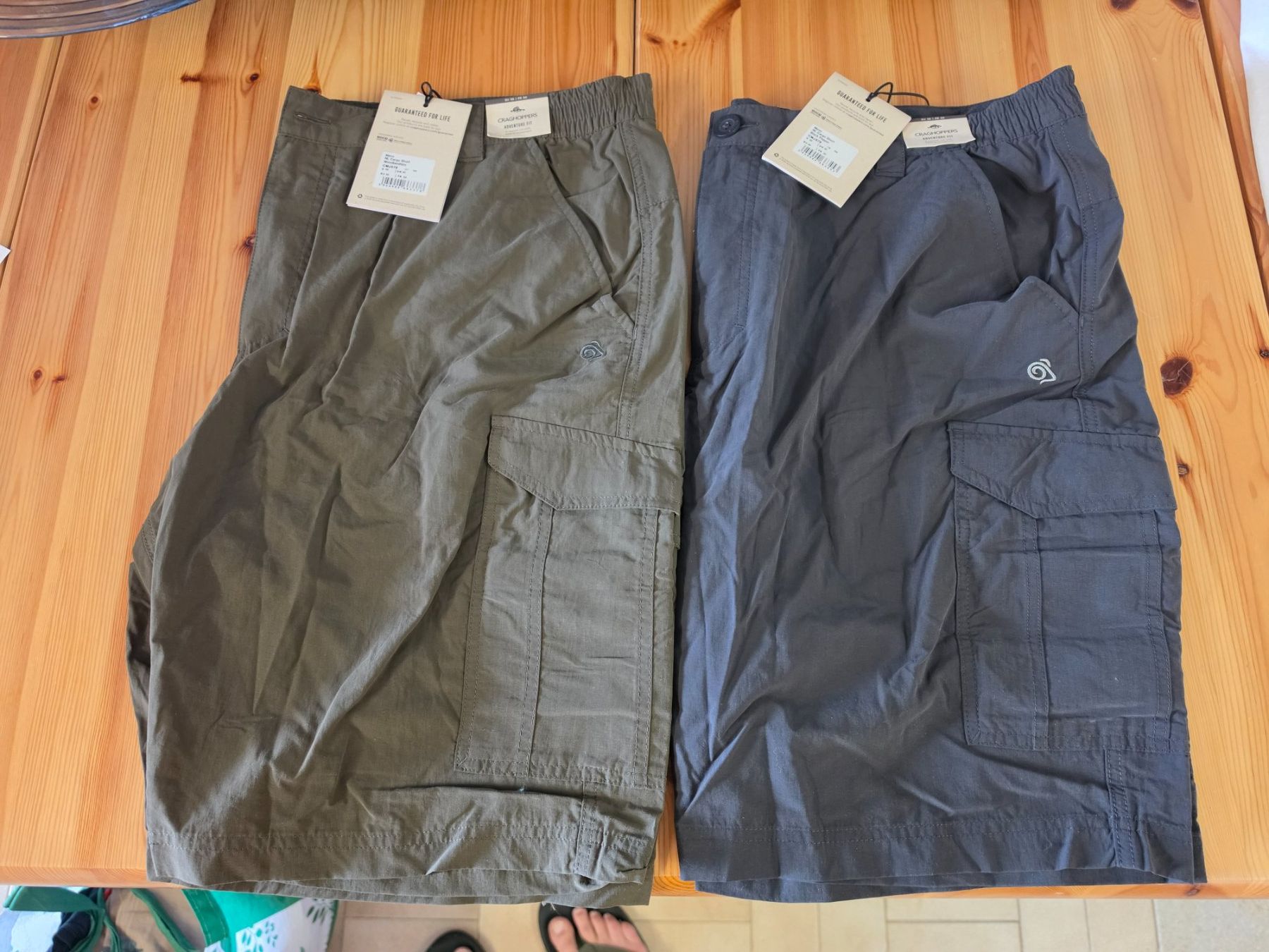 Craghoppers Pantaloni: 2 shorts Craghoppers taille xl – Usato da Haute-Nendaz venduto da Bart84
