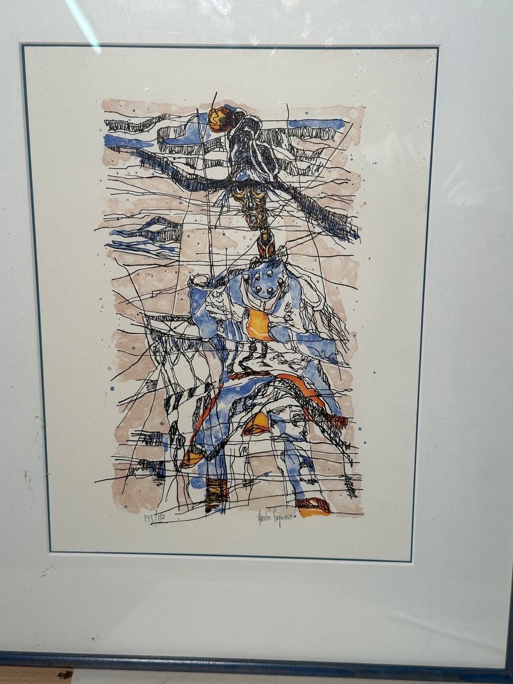 Dipinti: Belle aquarelle signée – Usato da Lausanne venduto da artnouveau04 1