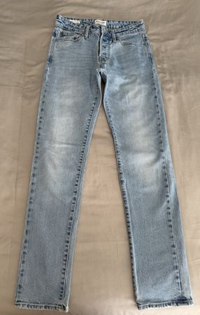 Herren Jeans Jack & Jones hellblau, Knopfleiste, comfort fit