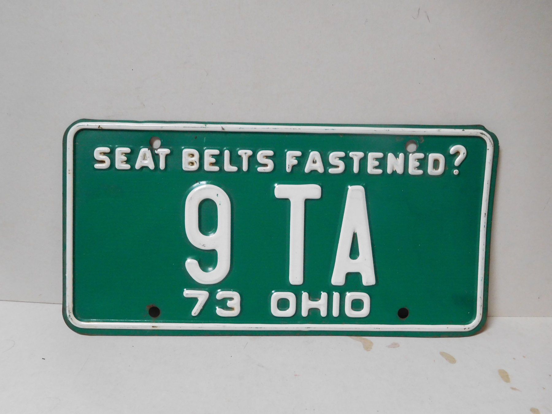 Insegne: Nummernschild USA OHIO – Usato da Wallbach venduto da Pitralon1